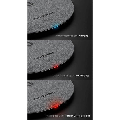 Magnetic Wireless Charger MagSafe-Compatible Desktop Pad with 15W Fast Charging DailySale