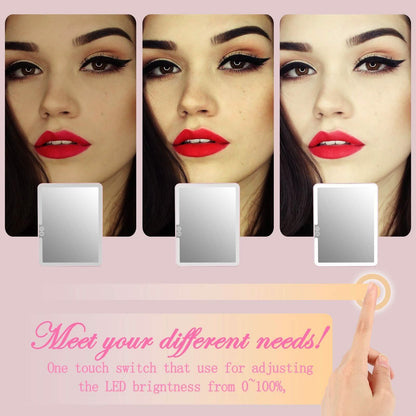 Magnifier USB Charging LED Makeup Mirrors DailySale
