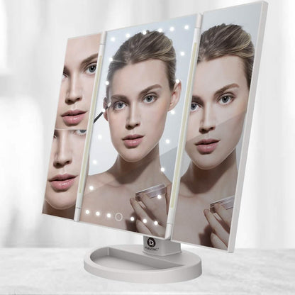 Pursonic 24 LED Tri Fold Vanity Mirror DailySale
