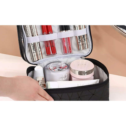 Makeup Bags Double layer Travel Cosmetic Cases DailySale