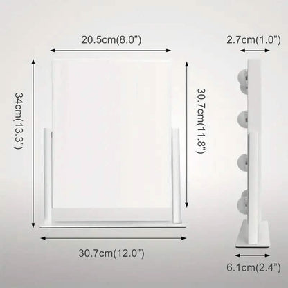 Makeup Mirror with 9 Bulbs, Adjustable Brightness and Smart Touch Control DailySale
