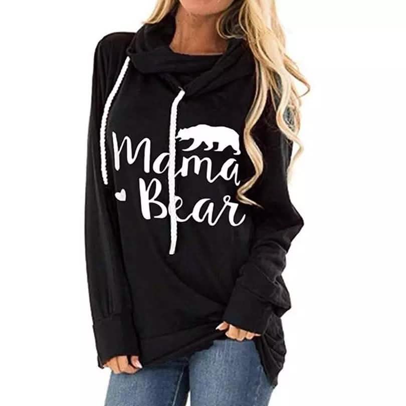 Mama Bear Hooded Fashion Tunic DailySale