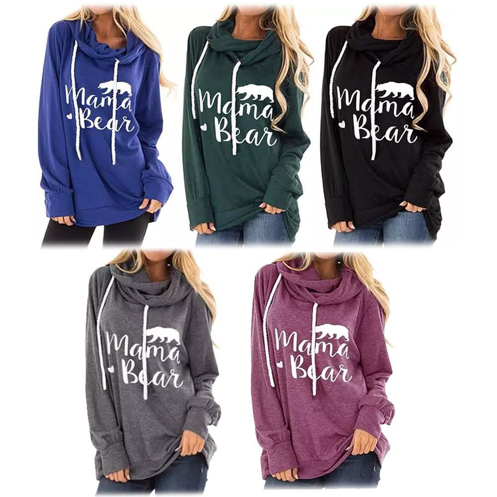 Mama Bear Hooded Fashion Tunic DailySale