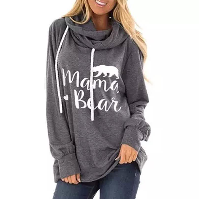 Mama Bear Hooded Fashion Tunic DailySale