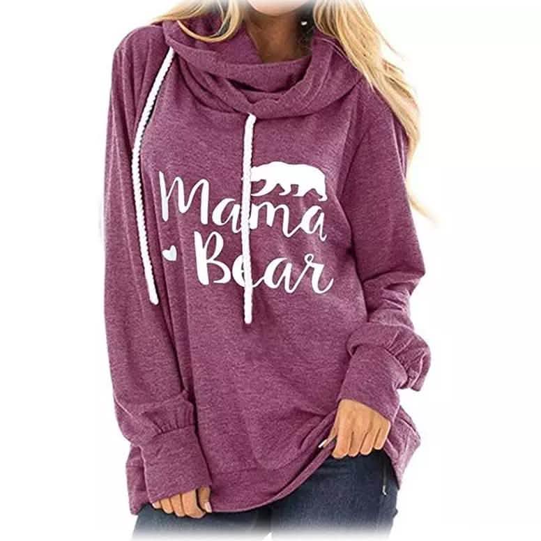 Mama Bear Hooded Fashion Tunic DailySale