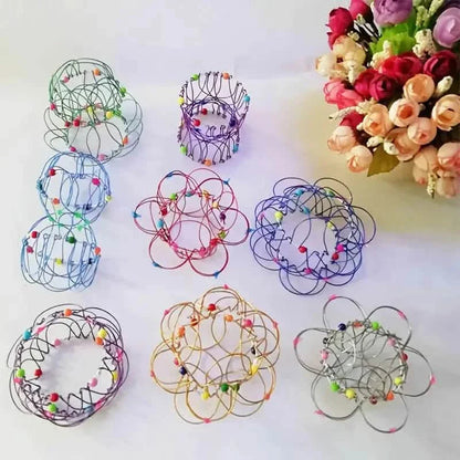 Mandala Decompression Flower Basket & Steel Ring Sensory Toys DailySale