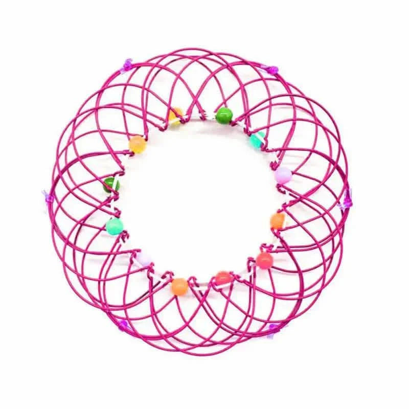 Mandala Decompression Flower Basket & Steel Ring Sensory Toys DailySale