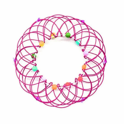 Mandala Decompression Flower Basket & Steel Ring Sensory Toys DailySale