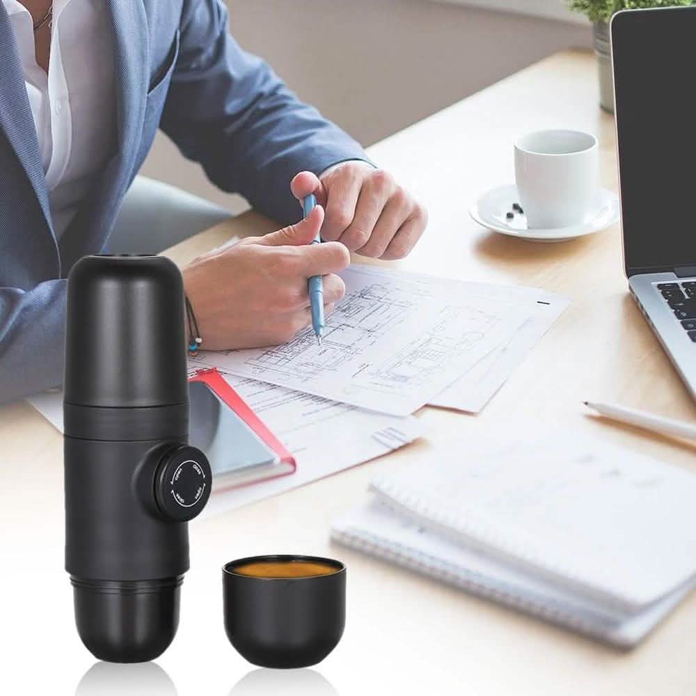 Manually Operated Portable Coffee Maker Espresso Machine DailySale