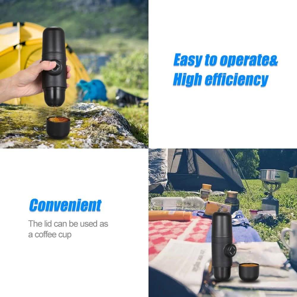 Manually Operated Portable Coffee Maker Espresso Machine DailySale