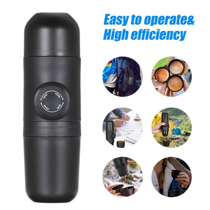 Manually Operated Portable Coffee Maker Espresso Machine DailySale