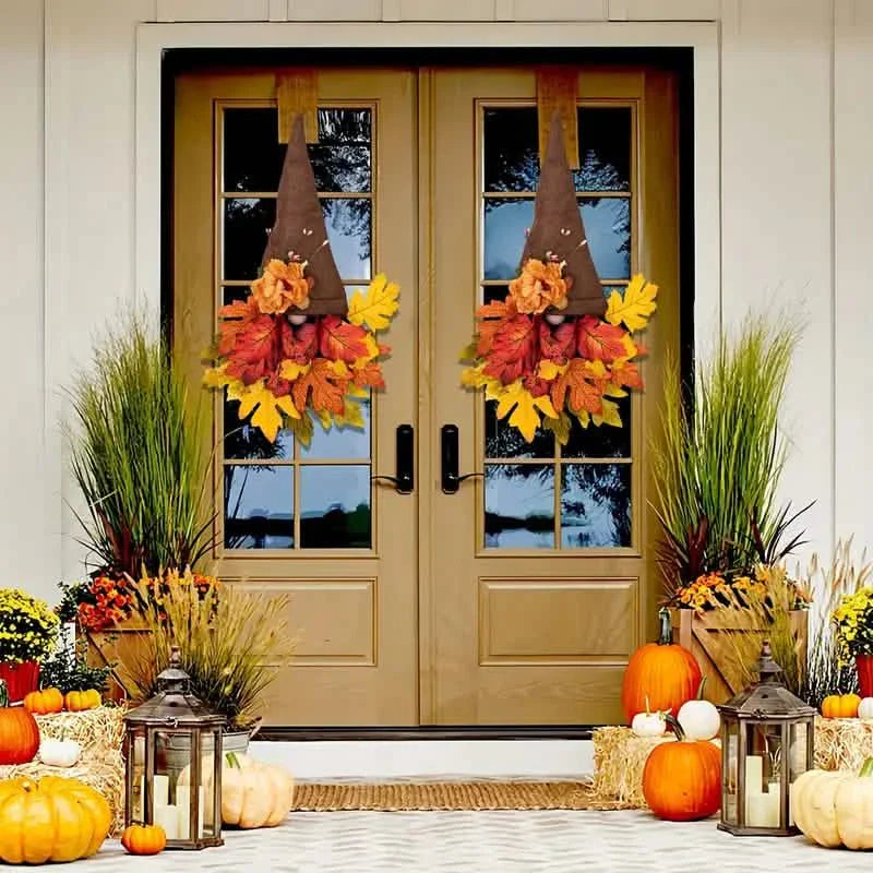 Maple Gnome Front Door Hanging Decorations DailySale