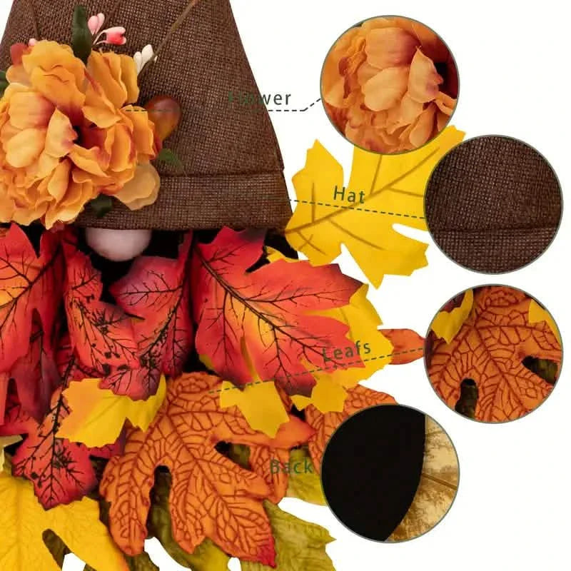 Maple Gnome Front Door Hanging Decorations DailySale