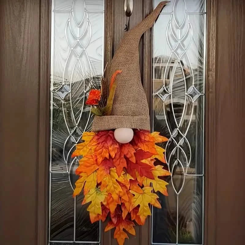 Maple Gnome Front Door Hanging Decorations DailySale