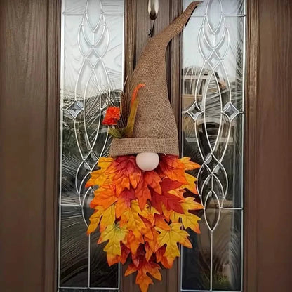 Maple Gnome Front Door Hanging Decorations DailySale
