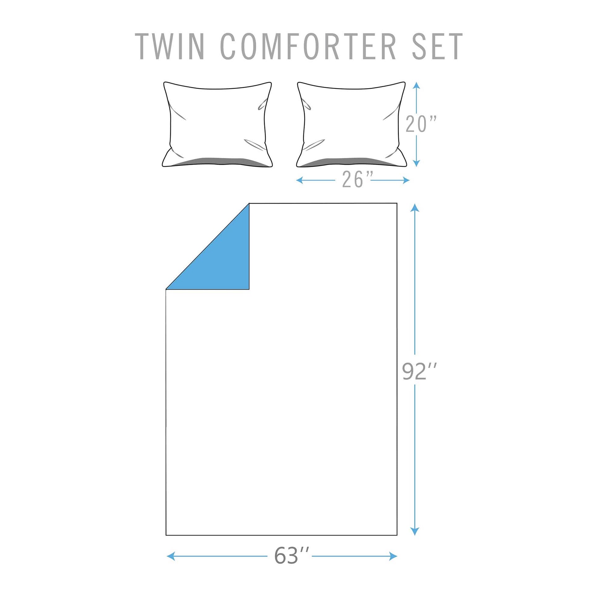 Marble Reversible Comforter Set DailySale