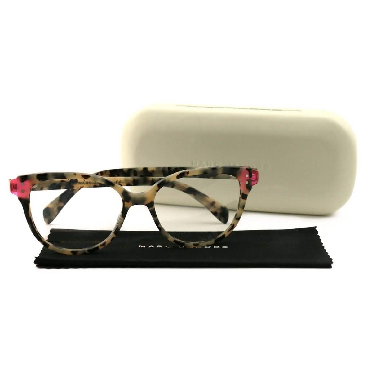 Marc Jacobs Women Eyeglasses MMJ 632 A9B Havana Pink 51 16 140 Full Rim Oval DailySale