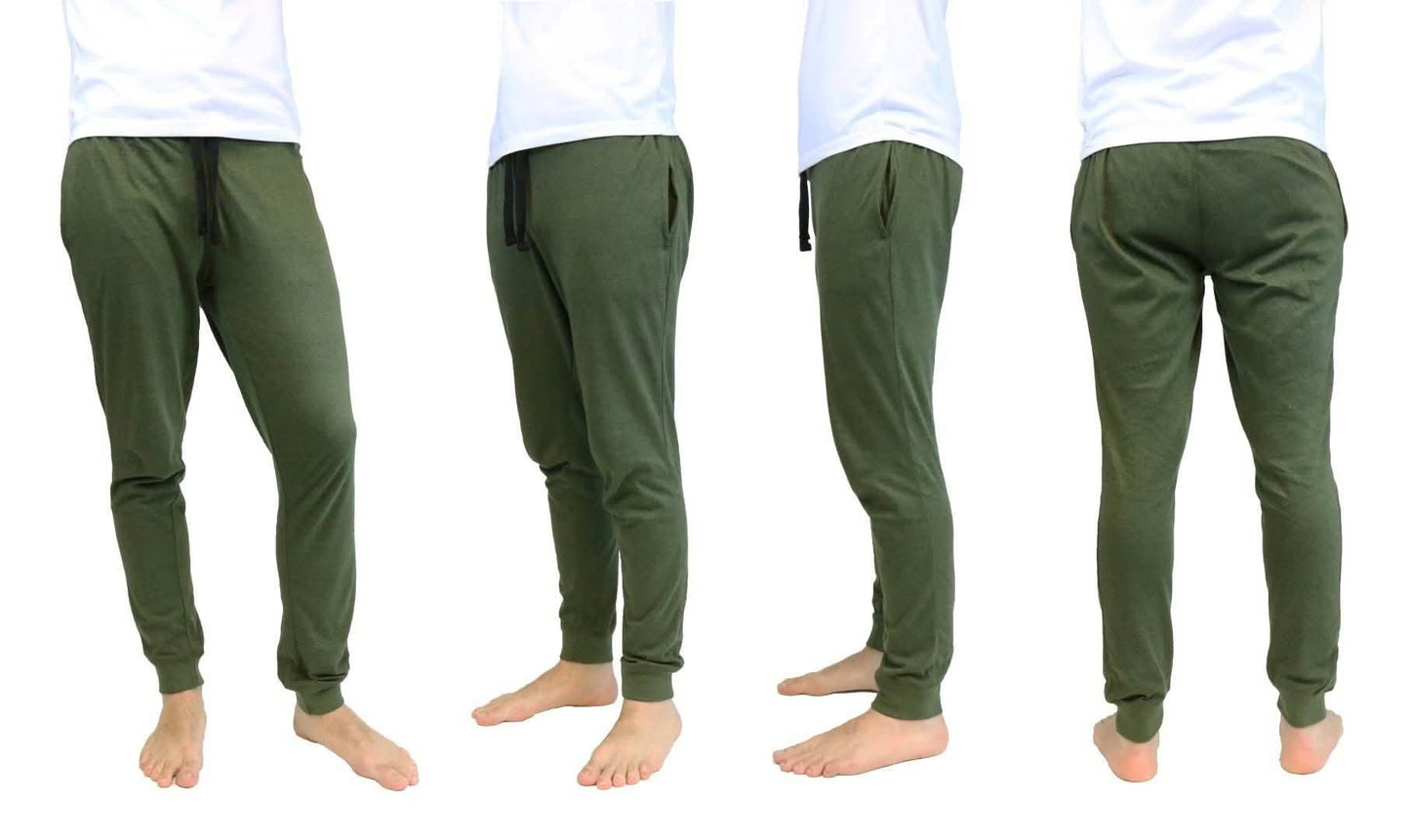 Marled Knit Joggers in Olive Color - Size: Small DailySale