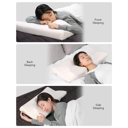 MARNUR Memory Foam Pillow for Neck Shoulder Pain Queen Size Wing Shape Design DailySale