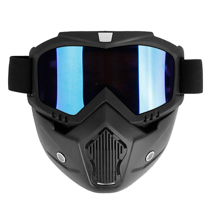 Mask Riding Goggle with Adjustable Non-slip Trip Mouth Filter DailySale