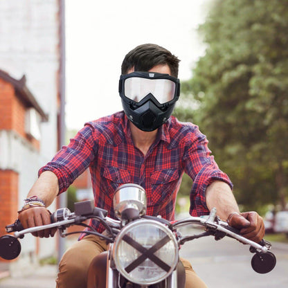 Mask Riding Goggle with Adjustable Non-slip Trip Mouth Filter DailySale