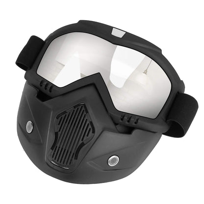 Mask Riding Goggle with Adjustable Non-slip Trip Mouth Filter DailySale
