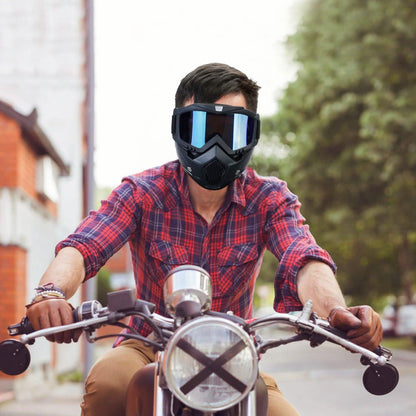 Mask Riding Goggle with Adjustable Non-slip Trip Mouth Filter DailySale