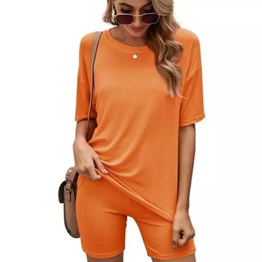 Matching Biker Short and T-Shirt Set DailySale