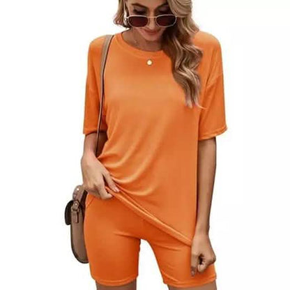 Matching Biker Short and T-Shirt Set DailySale