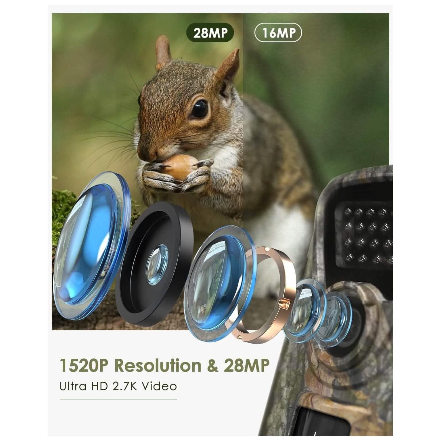 MAXDONE Trail Camera Hunting Camera Game (Refurbished) DailySale