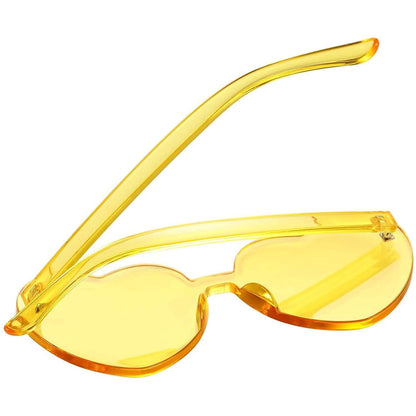 Maxdot Heart Shape Sunglasses Party Sunglasses DailySale