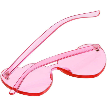 Maxdot Heart Shape Sunglasses Party Sunglasses DailySale