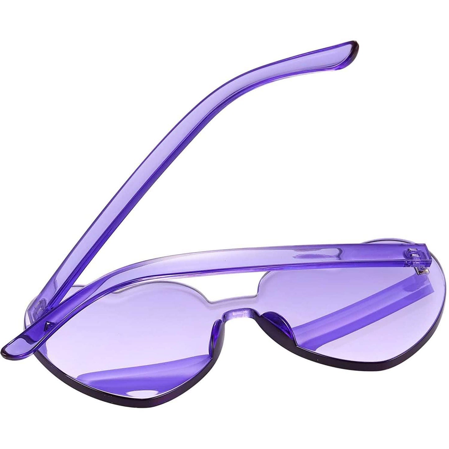 Maxdot Heart Shape Sunglasses Party Sunglasses DailySale