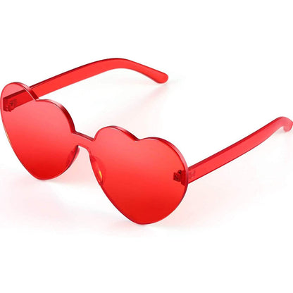 Maxdot Heart Shape Sunglasses Party Sunglasses DailySale