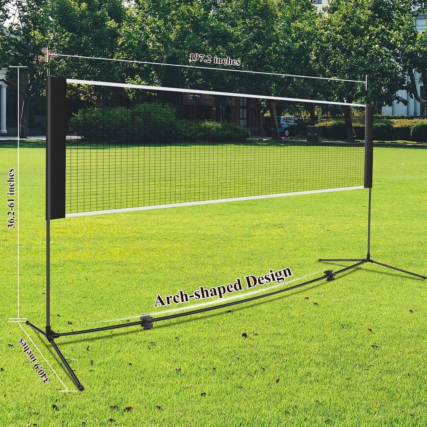Maxkare 14Ft. Badminton Net Set DailySale