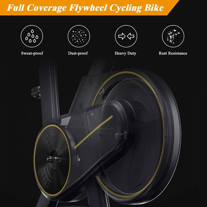 MaxKare Stationary Upright Exercise Bike DailySale