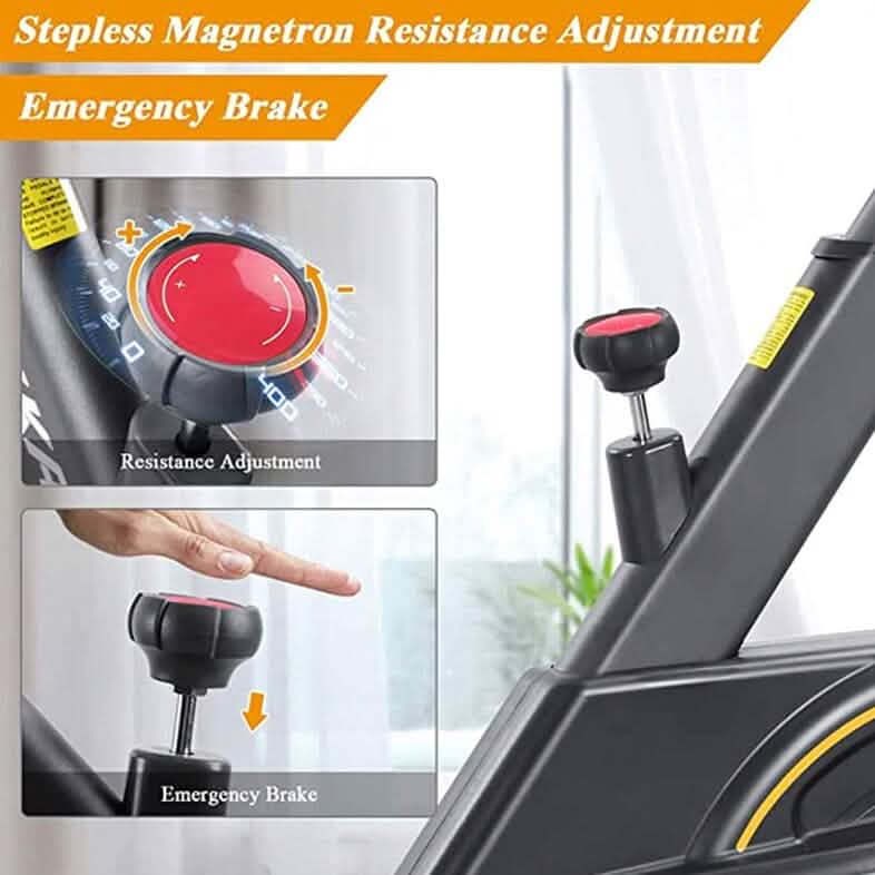 MaxKare Stationary Upright Exercise Bike DailySale