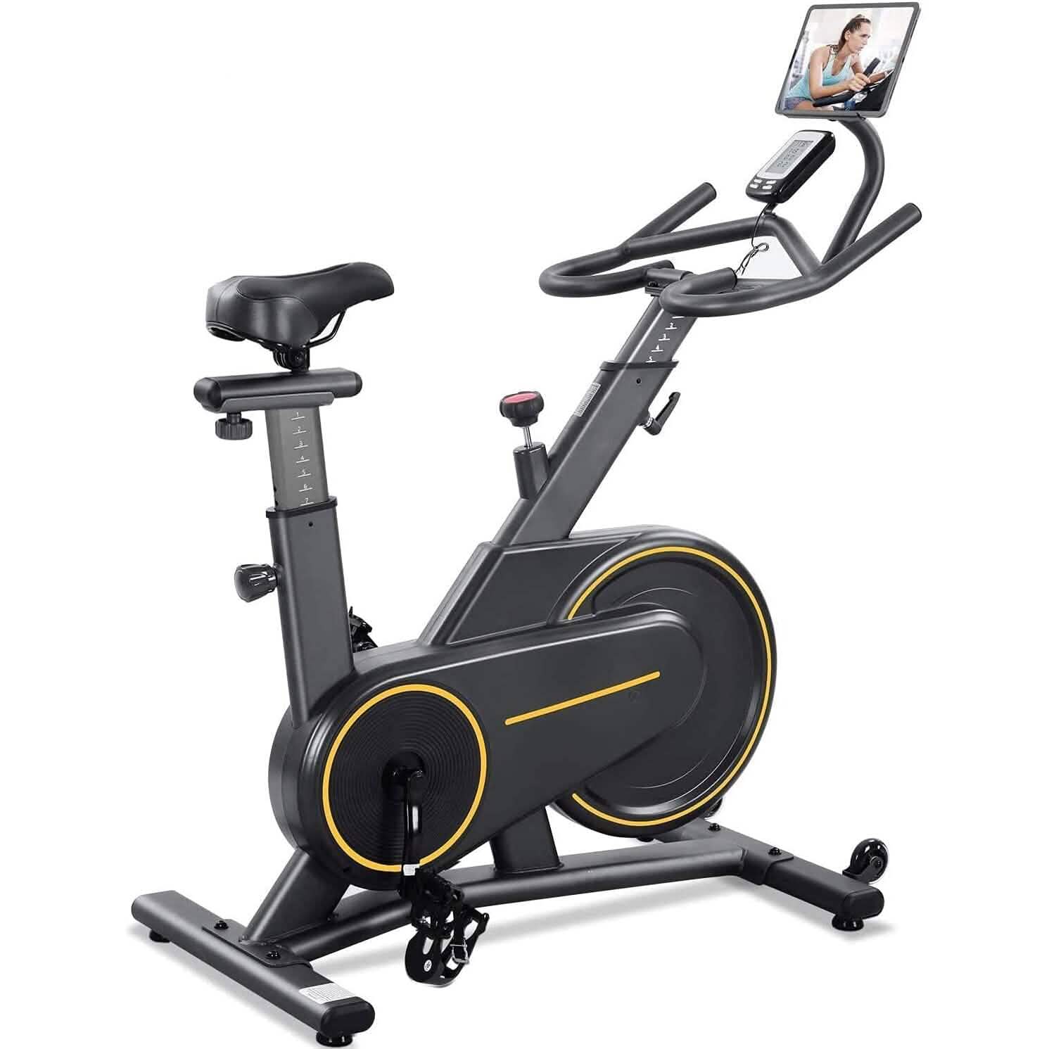 MaxKare Stationary Upright Exercise Bike DailySale