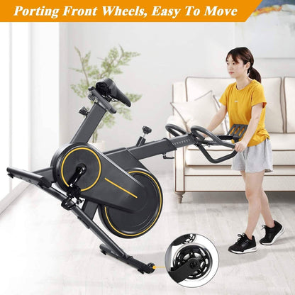 MaxKare Stationary Upright Exercise Bike DailySale
