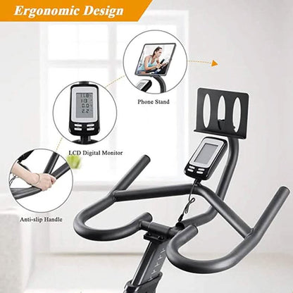 MaxKare Stationary Upright Exercise Bike DailySale