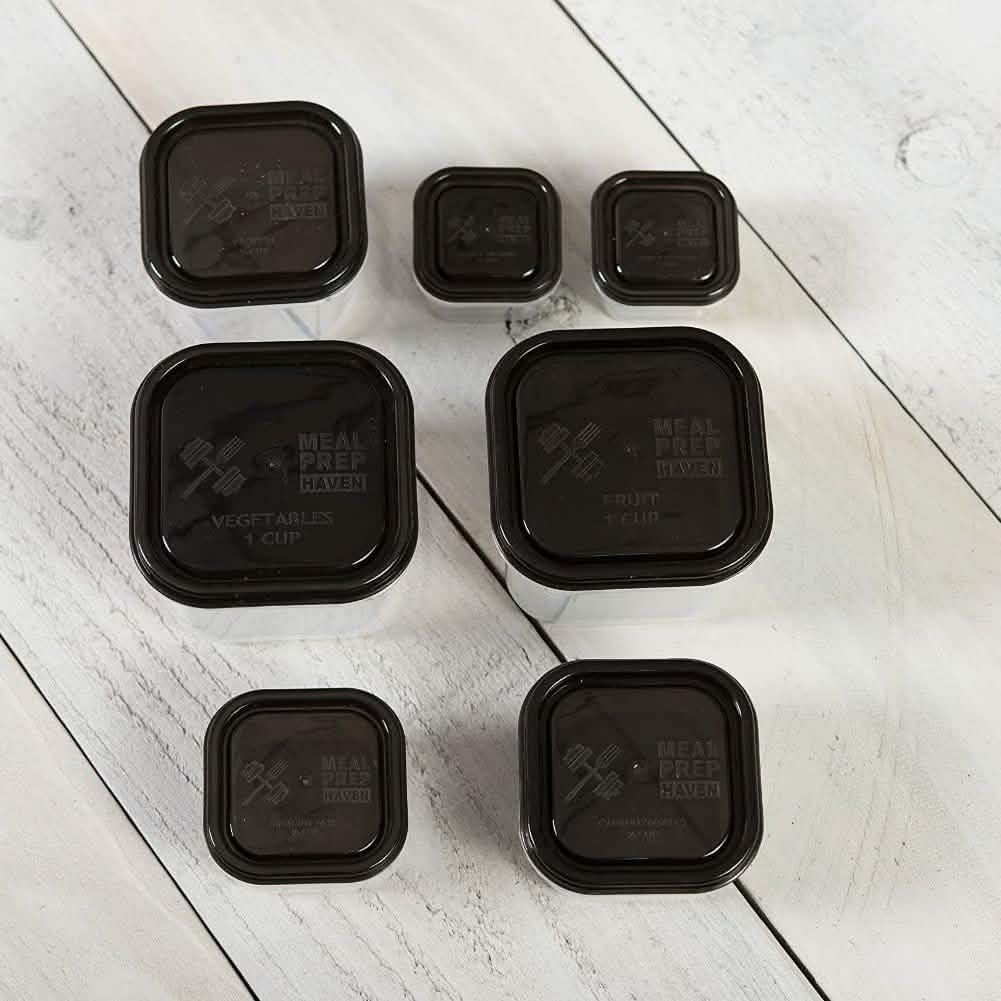 Meal Prep Haven 7 Piece Portion Control Container Kit DailySale