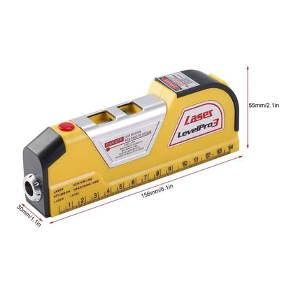 Measuring Tape with Horizontal Laser Line DailySale