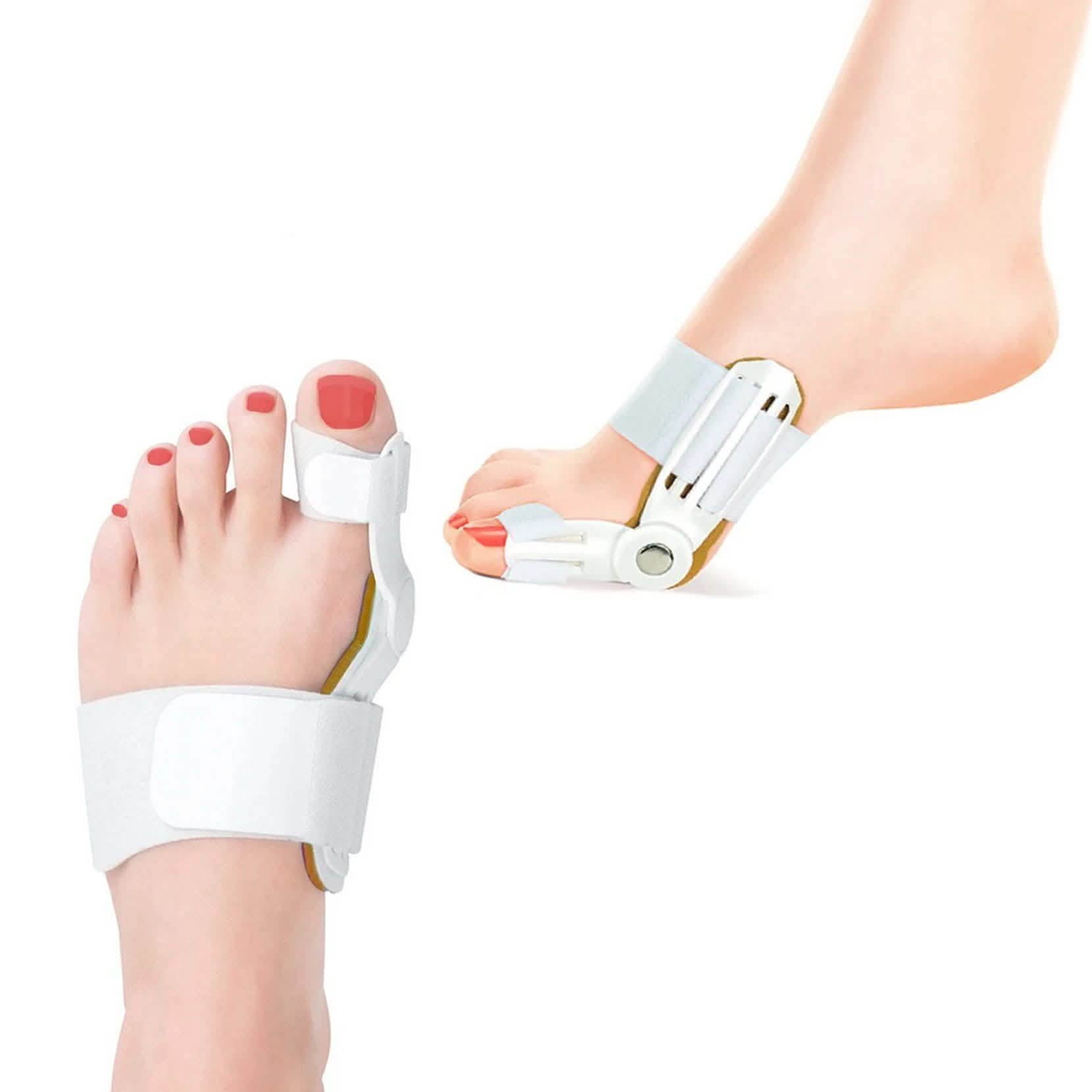 Medical Grade Adjustable Bunion Toe Splint with Hinge DailySale