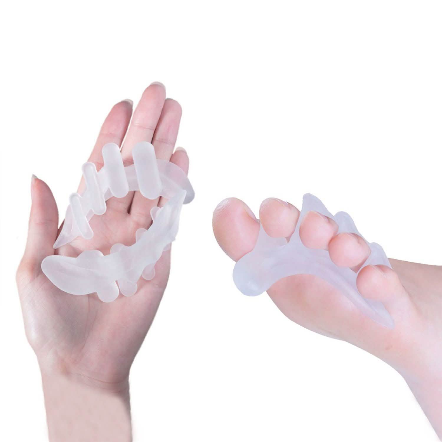 Medical Grade Gel Toe Separators and Spreaders DailySale