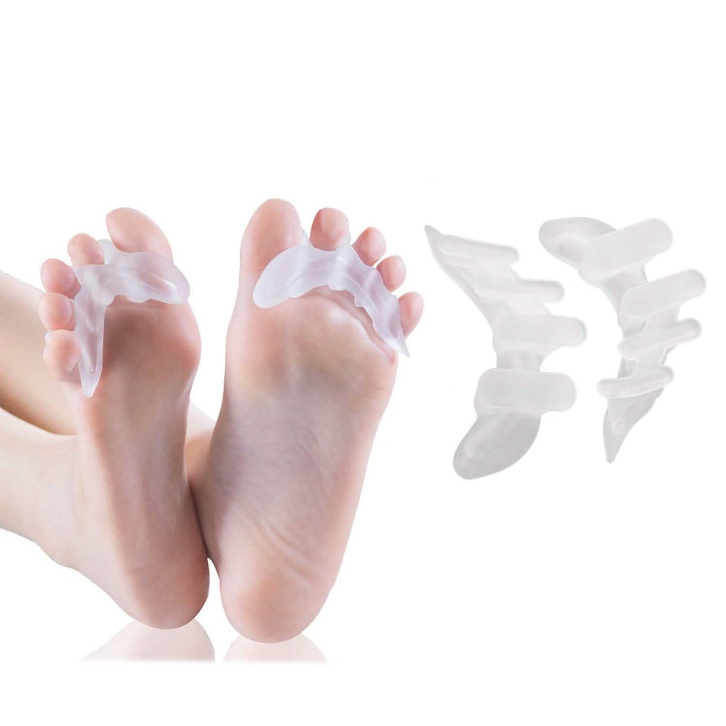 Medical Grade Gel Toe Separators and Spreaders DailySale