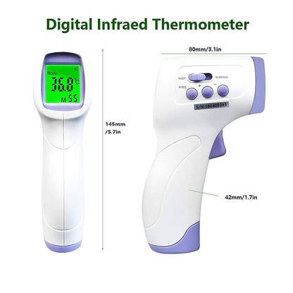 Medical Professional Infrared Thermometer Digital Non-Contact Laser Gun - F103 DailySale