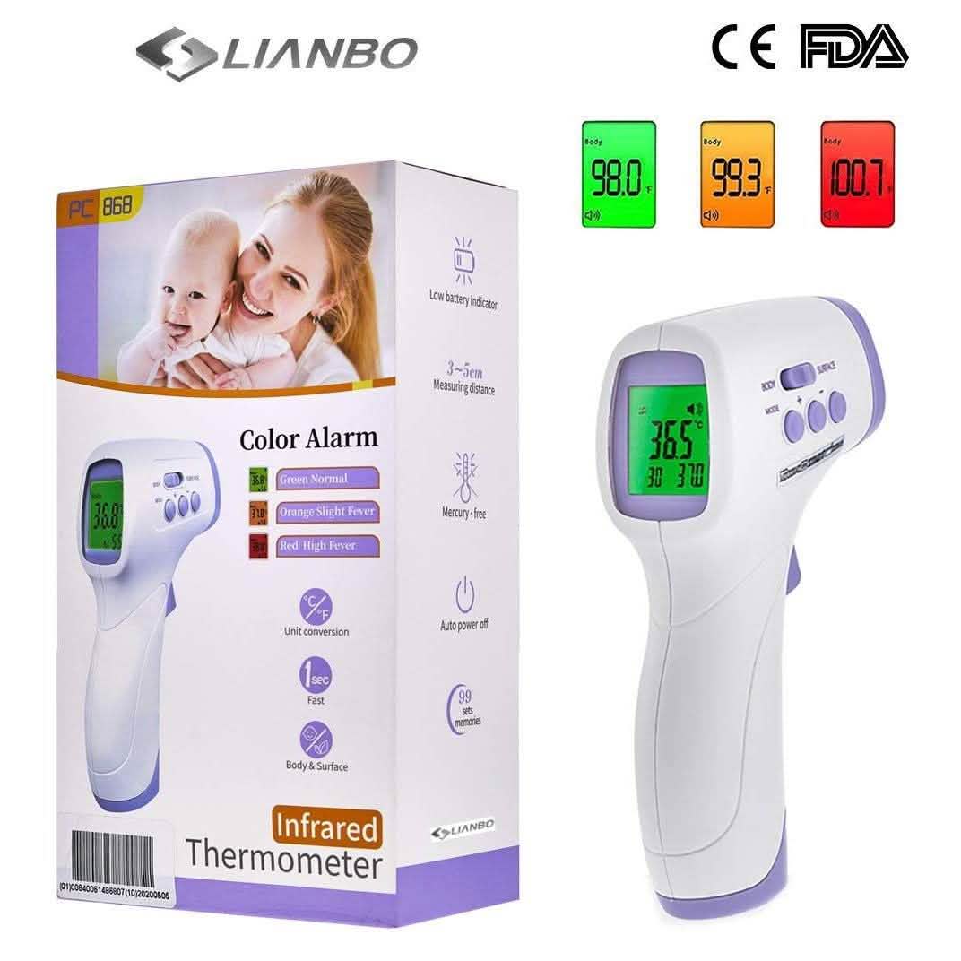 Medical Professional Infrared Thermometer Digital Non-Contact Laser Gun - F103 DailySale
