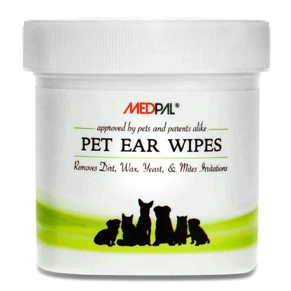 MedPal Cleaning Wipes for Dogs and Cats Prevent Ear Infections DailySale