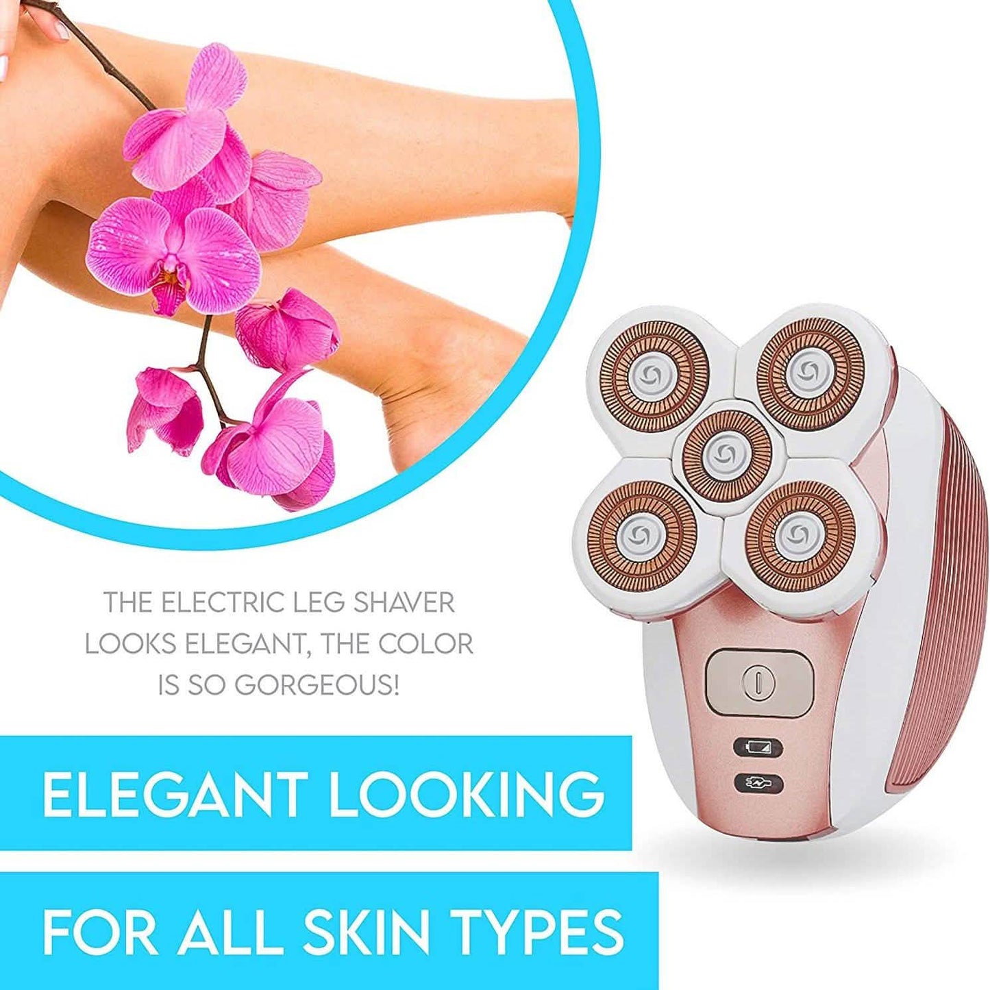 Meeteasy Electric Leg Shaver for Women DailySale