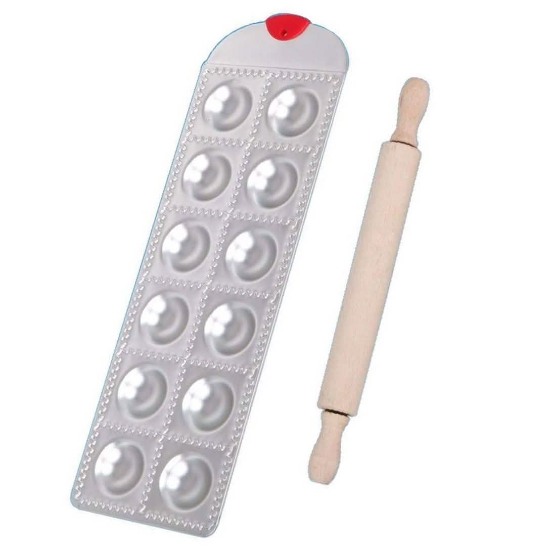 Meglio Aluminum Electric Ravioli with Roller DailySale